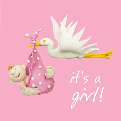 Stork baby girl