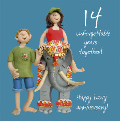 14th anniversary ivory