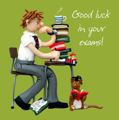 Exam good luck male