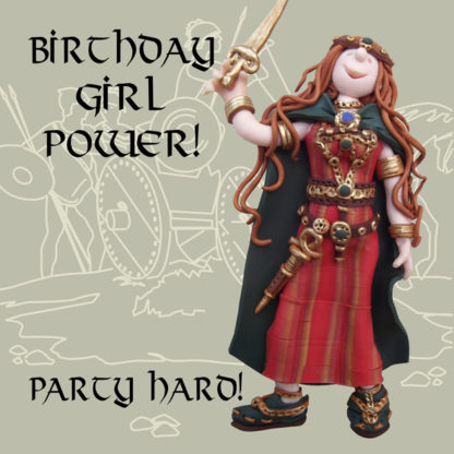 Birthday girl power