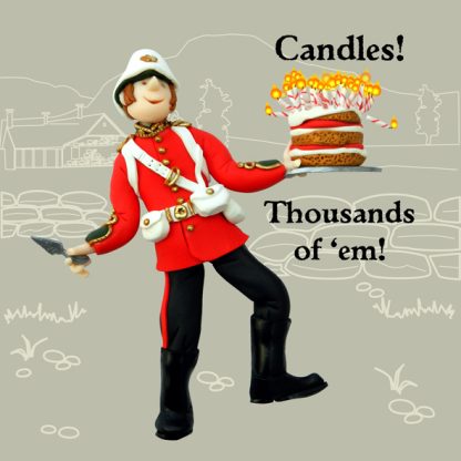 Candles 1000s of em - British Boer War soldier