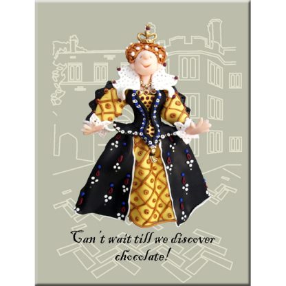 Elizabeth I fridge magnet