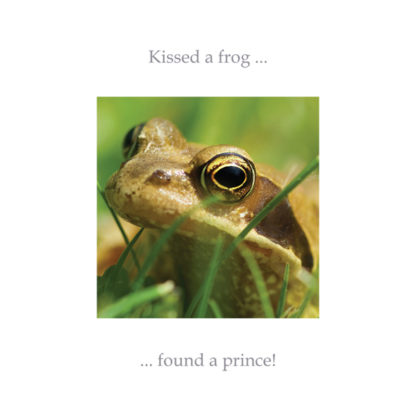 Kissed a frog