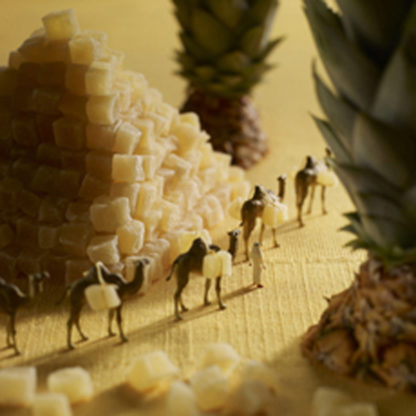 Pineapple pyramid
