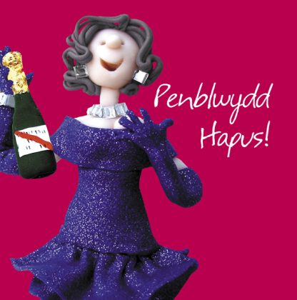 Champagne - Penblwydd Hapus