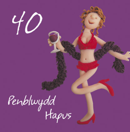 40th female - Penblwydd Hapus