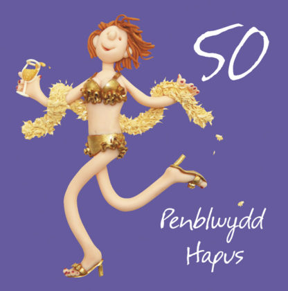 50th female - Penblwydd Hapus