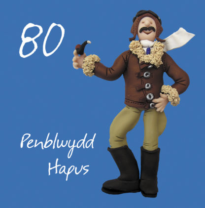 80th male - Penblwydd Hapus