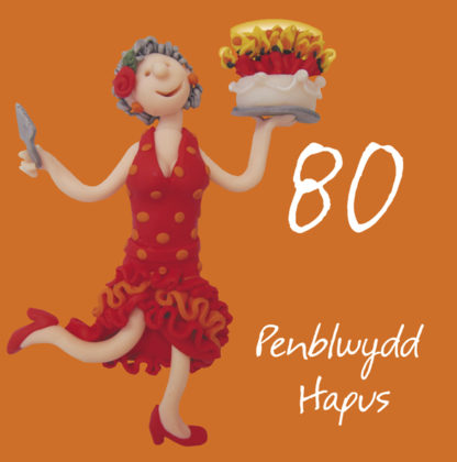 80th female - Penblwydd Hapus