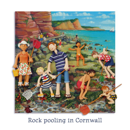 Rockpooling in Cornwall