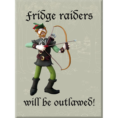 Robin Hood fridge magnet