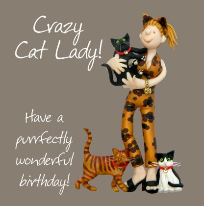 Crazy cat lady