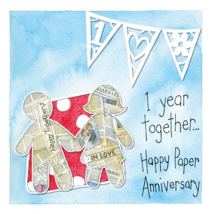 1st anniversary - paper