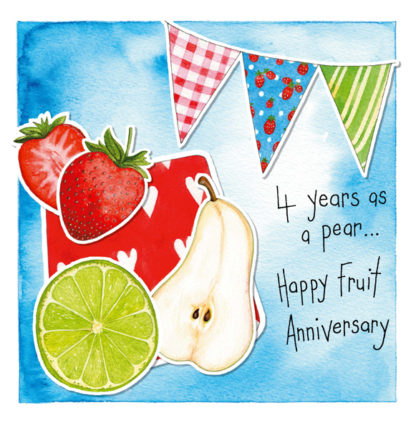 4th anniversary - fruit