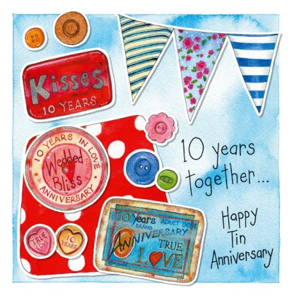 10th anniversary - tin