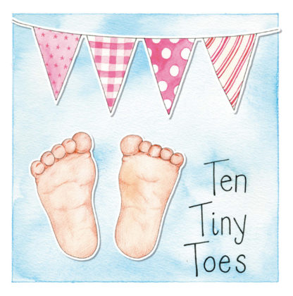 Ten tiny toes - pink