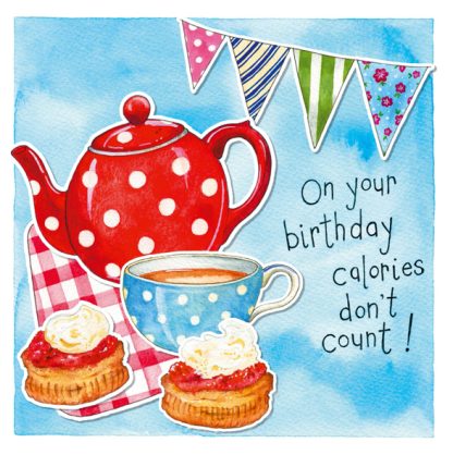 Birthday cream tea