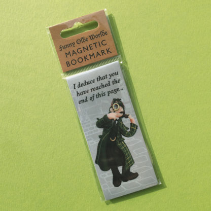 Sherlock Holmes magnetic bookmark