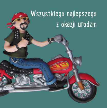 Polish birthday - biker
