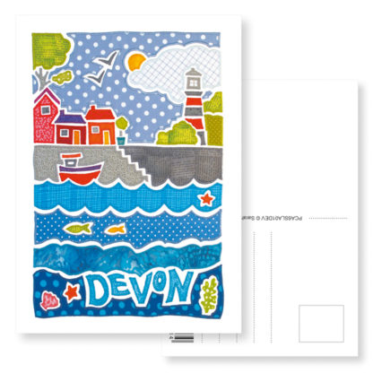 Devon postcard (A6 size)
