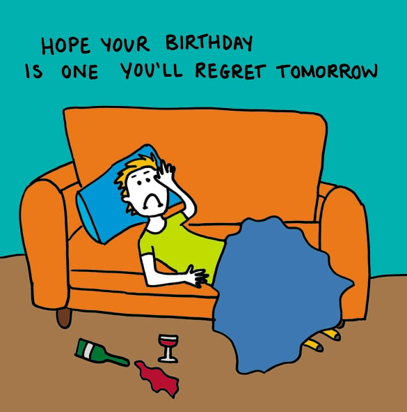 Birthday regrets - Holy Mackerel