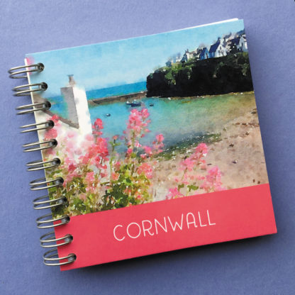 Cornish cottage mini notebook