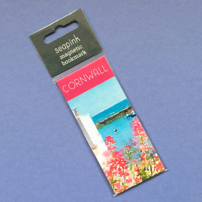 Cornish cottage magnetic bookmark
