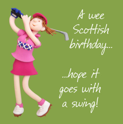 A wee Scottish birthday