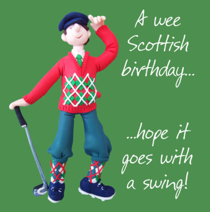 A wee Scottish birthday
