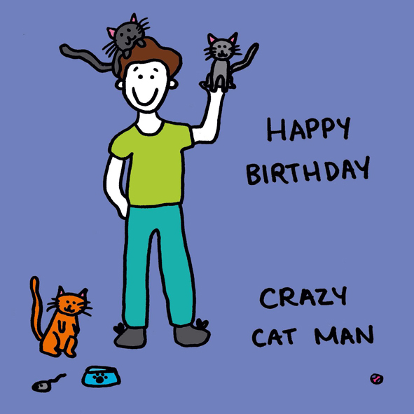 Crazy cat man - Holy Mackerel