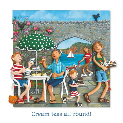 Cream teas all round