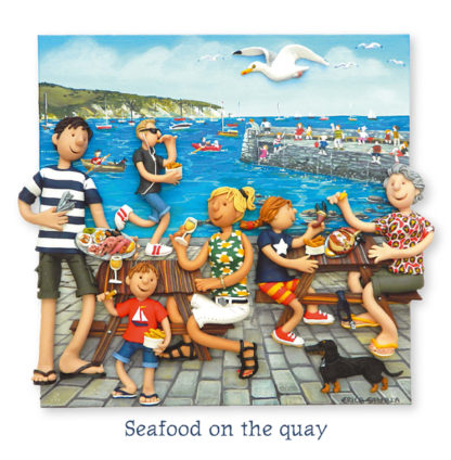Seafood on the quay