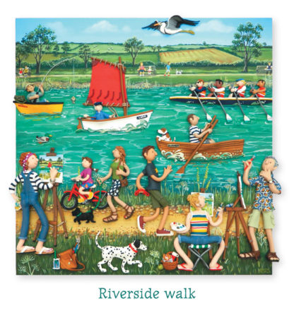 Riverside walk