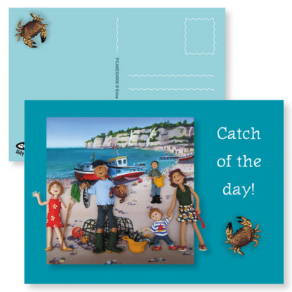 Catch of the Day postcard