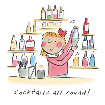 Cocktails all round