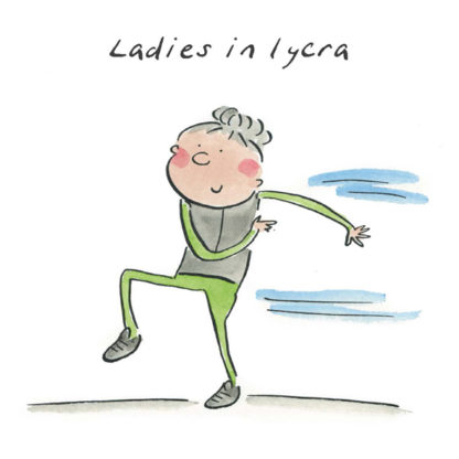 Ladies in lycra