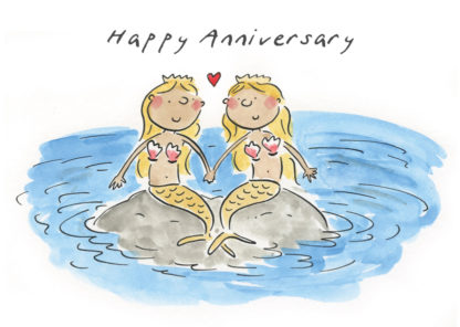 Anniversary mermaids