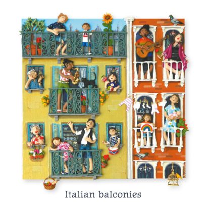 Italian balconies