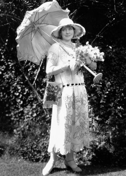 Woman with parasol