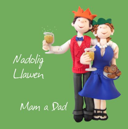 Nadolig Llawen Mam a Dad