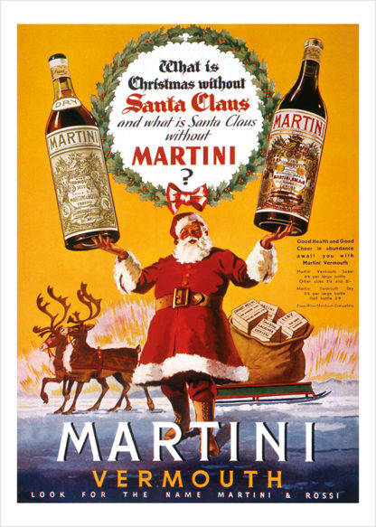 Martini Christmas ad 1938