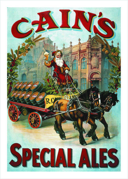 Cain's Christmas ad 1921