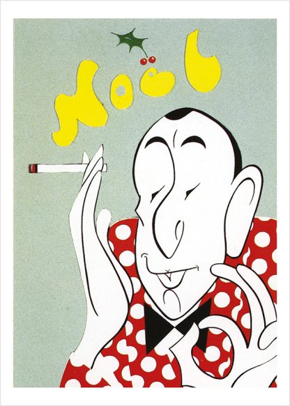 Caricature of Noel Coward