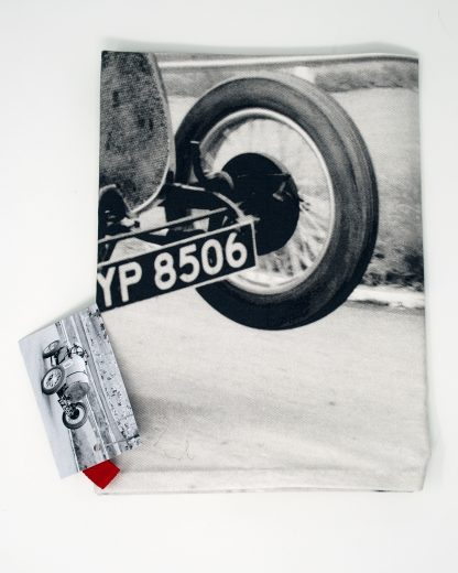 On Two Wheels teatowel