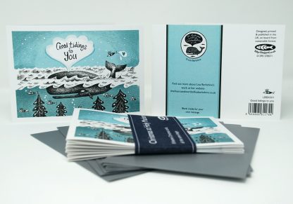 Good tidings Xmas card pack