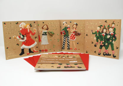 Erica Sturla foiled Christmas card pack