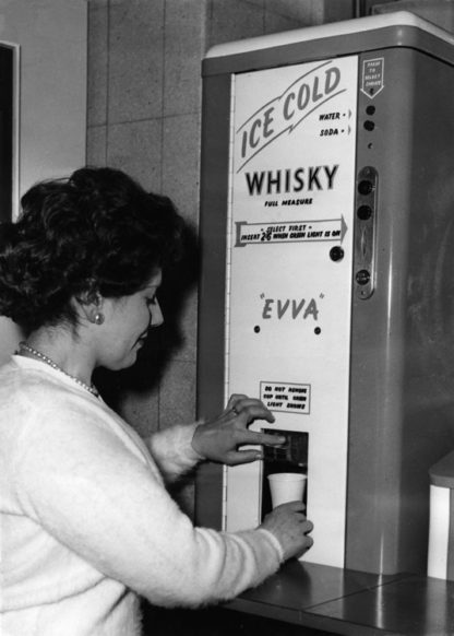 Whisky on tap