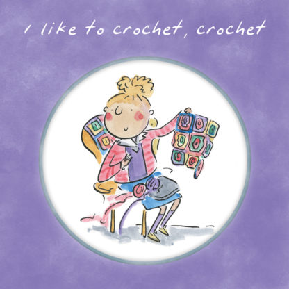 I like to crochet