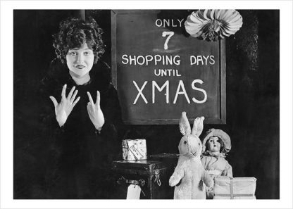 7 shopping days to Christmas
