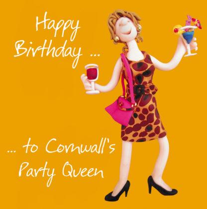 Cornwall's party queen